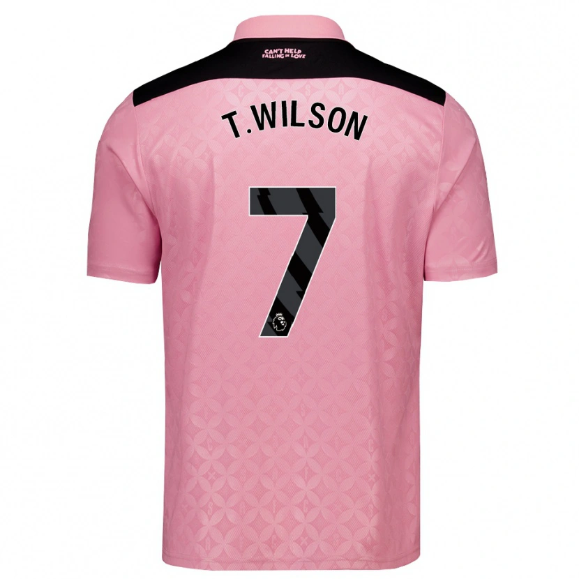 Danxen Damen Triziano Wilson #7 Hellrosa Schwarz Auswärtstrikot Trikot 2026/27 T-Shirt Österreich