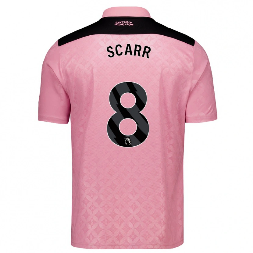 Danxen Damen Emily Scarr #8 Hellrosa Schwarz Auswärtstrikot Trikot 2026/27 T-Shirt Österreich