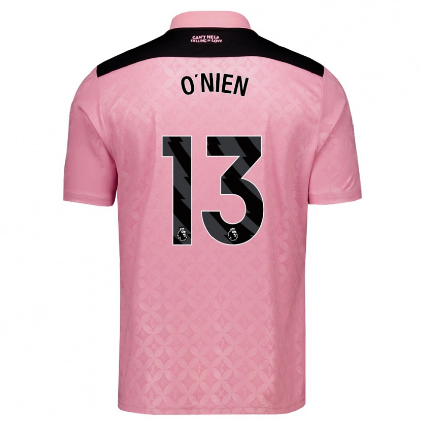 Danxen Damen Luke O'nien #13 Hellrosa Schwarz Auswärtstrikot Trikot 2026/27 T-Shirt Österreich