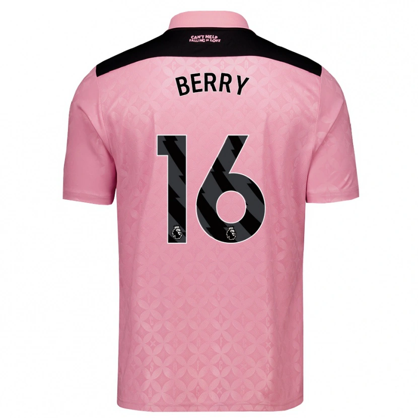 Danxen Damen Ethan Berry #16 Hellrosa Schwarz Auswärtstrikot Trikot 2026/27 T-Shirt Österreich