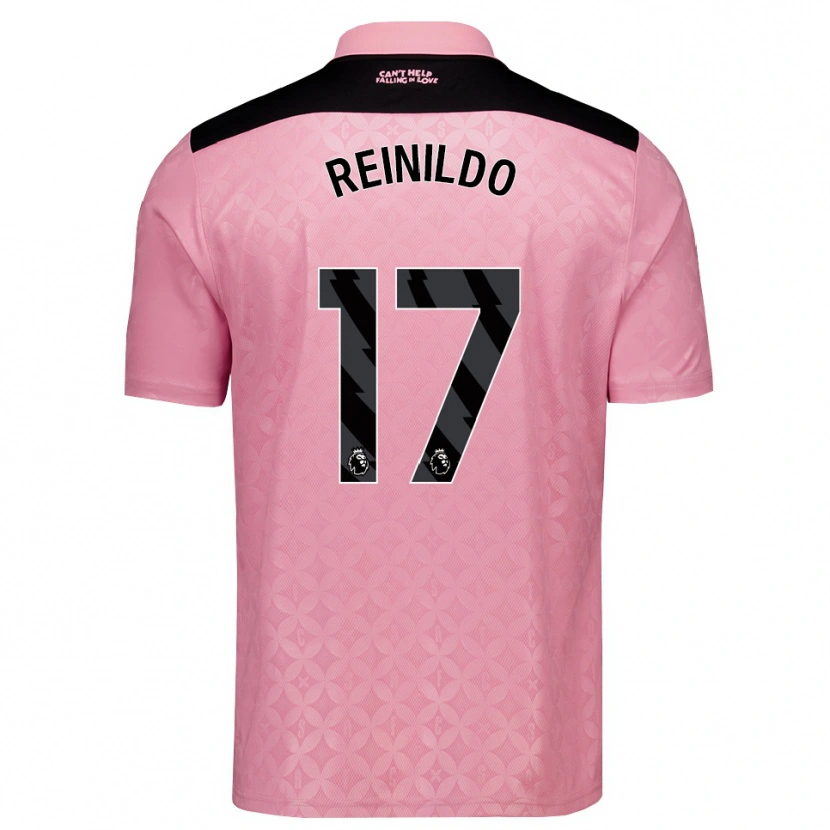 Danxen Damen Reinildo Mandava #17 Hellrosa Schwarz Auswärtstrikot Trikot 2026/27 T-Shirt Österreich