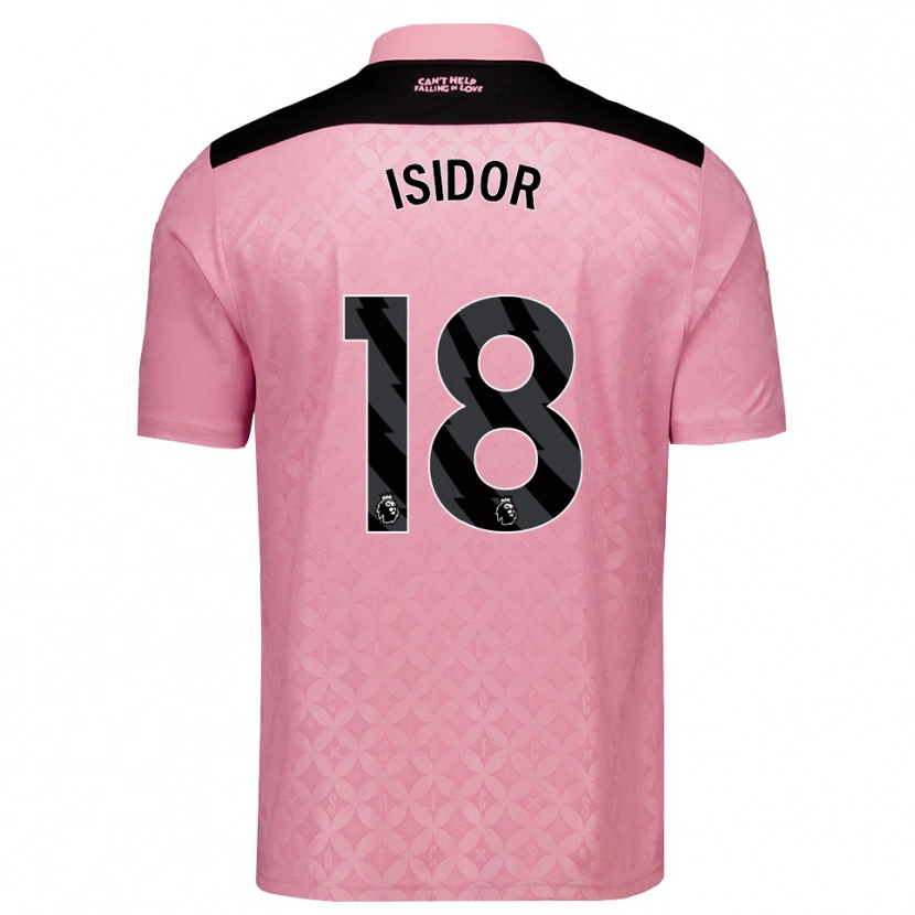Danxen Damen Wilson Isidor #18 Hellrosa Schwarz Auswärtstrikot Trikot 2026/27 T-Shirt Österreich