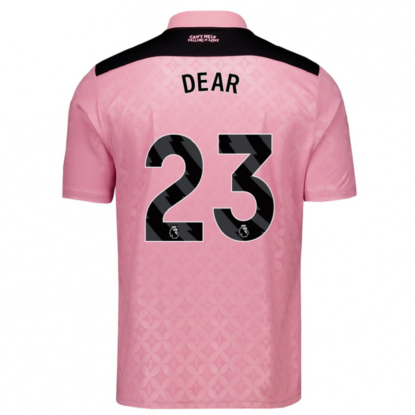 Danxen Damen Jenna Dear #23 Hellrosa Schwarz Auswärtstrikot Trikot 2026/27 T-Shirt Österreich