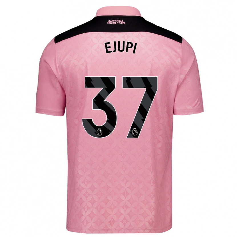 Danxen Damen Elizabeta Ejupi #37 Hellrosa Schwarz Auswärtstrikot Trikot 2026/27 T-Shirt Österreich