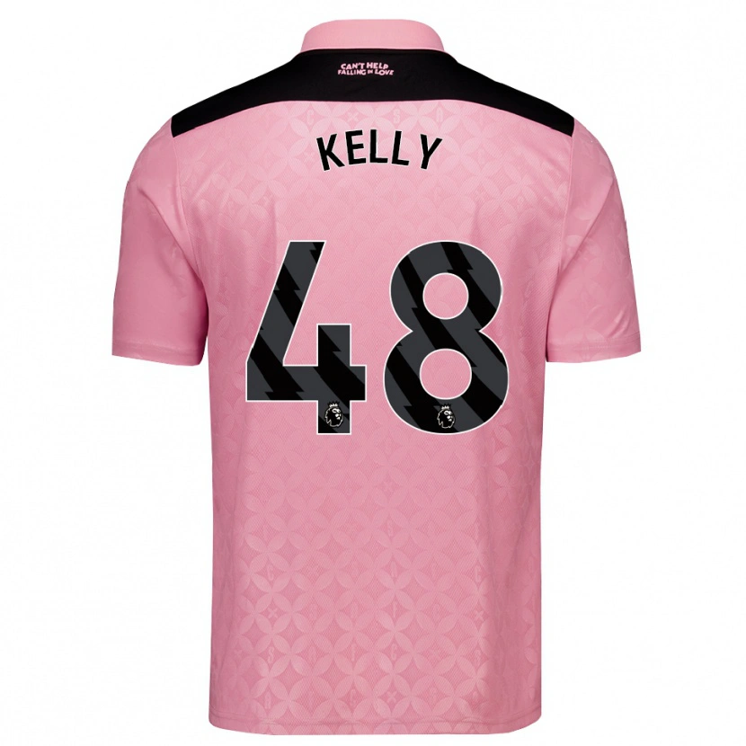 Danxen Damen Caden Kelly #48 Hellrosa Schwarz Auswärtstrikot Trikot 2026/27 T-Shirt Österreich