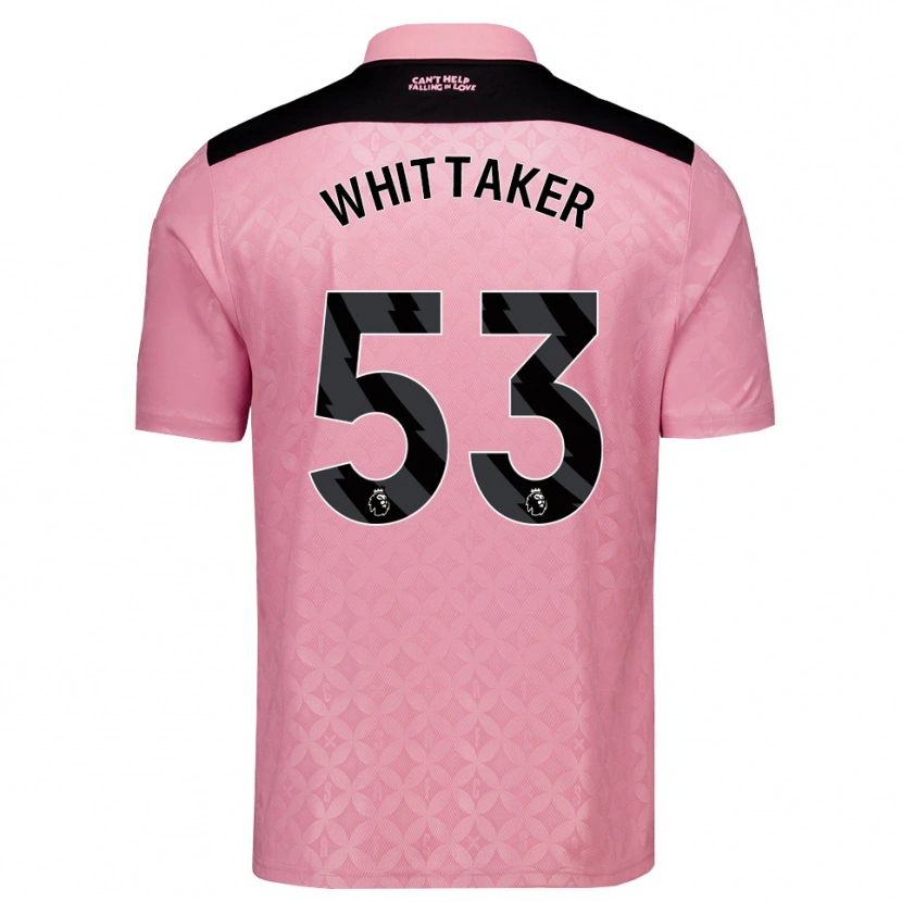 Danxen Damen Jack Whittaker #53 Hellrosa Schwarz Auswärtstrikot Trikot 2026/27 T-Shirt Österreich