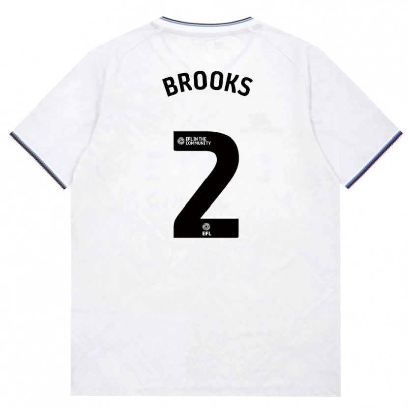 Danxen Damen Connor Brooks #2 Burgund Weiß Auswärtstrikot Trikot 2026/27 T-Shirt Österreich