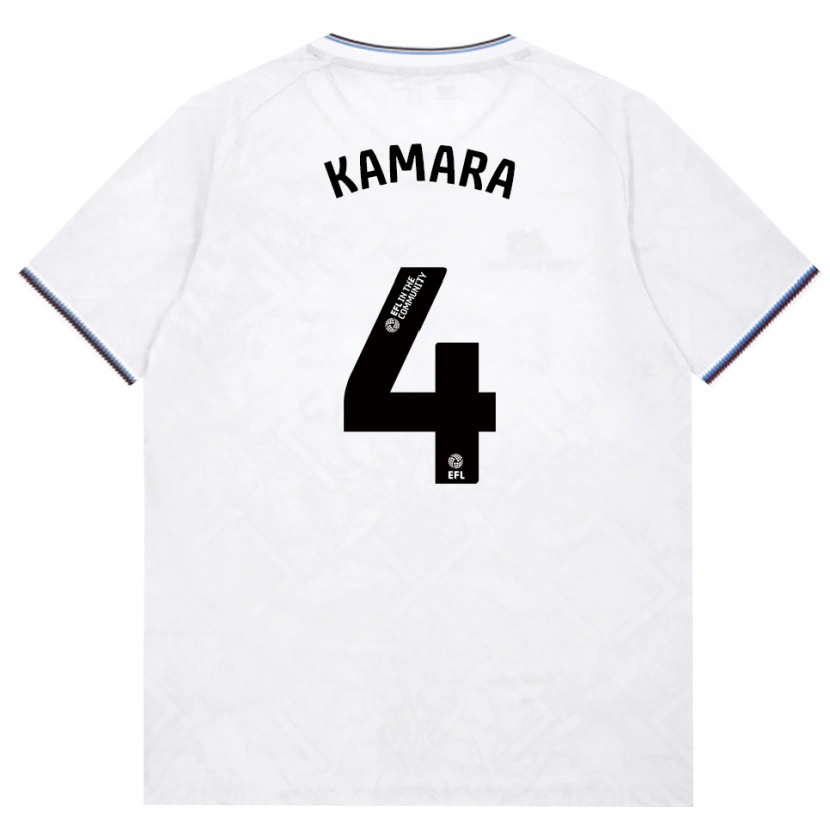 Danxen Damen Aaron Kamara #4 Burgund Weiß Auswärtstrikot Trikot 2026/27 T-Shirt Österreich