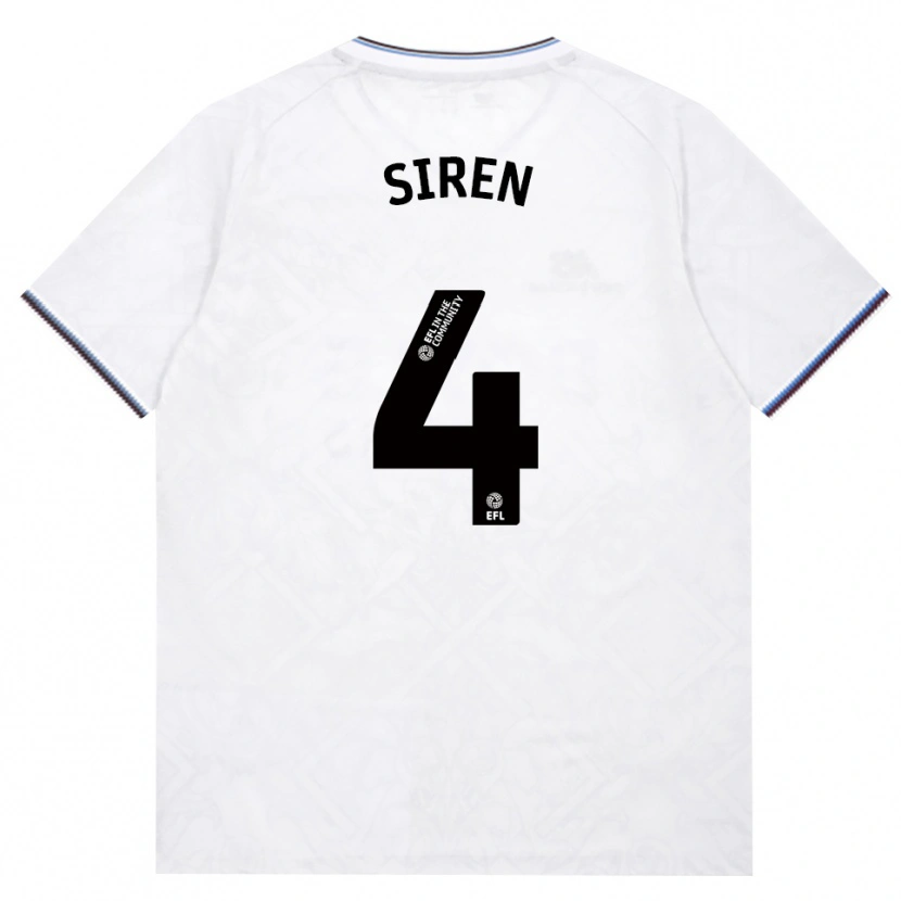 Danxen Damen Oona Siren #4 Burgund Weiß Auswärtstrikot Trikot 2026/27 T-Shirt Österreich