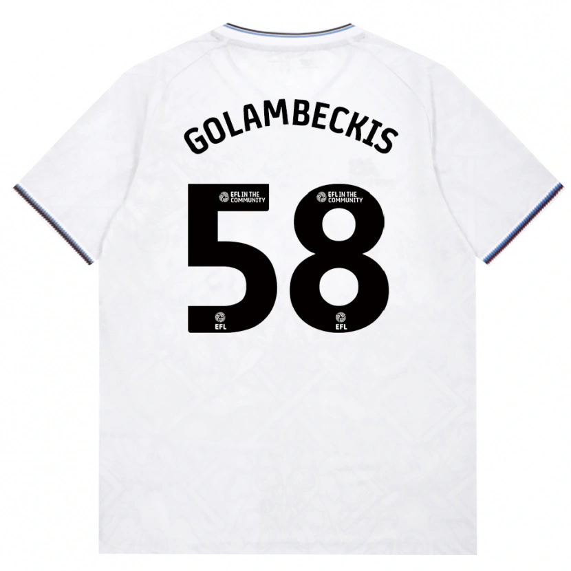 Danxen Damen Airidas Golambeckis #58 Burgund Weiß Auswärtstrikot Trikot 2026/27 T-Shirt Österreich