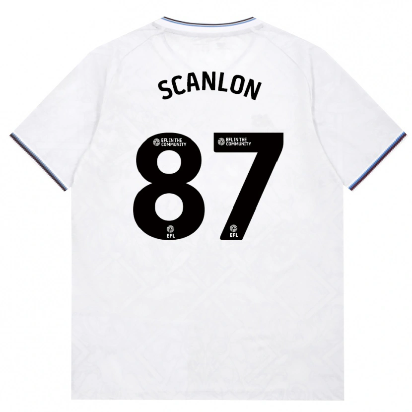 Danxen Damen Joe Scanlon #87 Burgund Weiß Auswärtstrikot Trikot 2026/27 T-Shirt Österreich