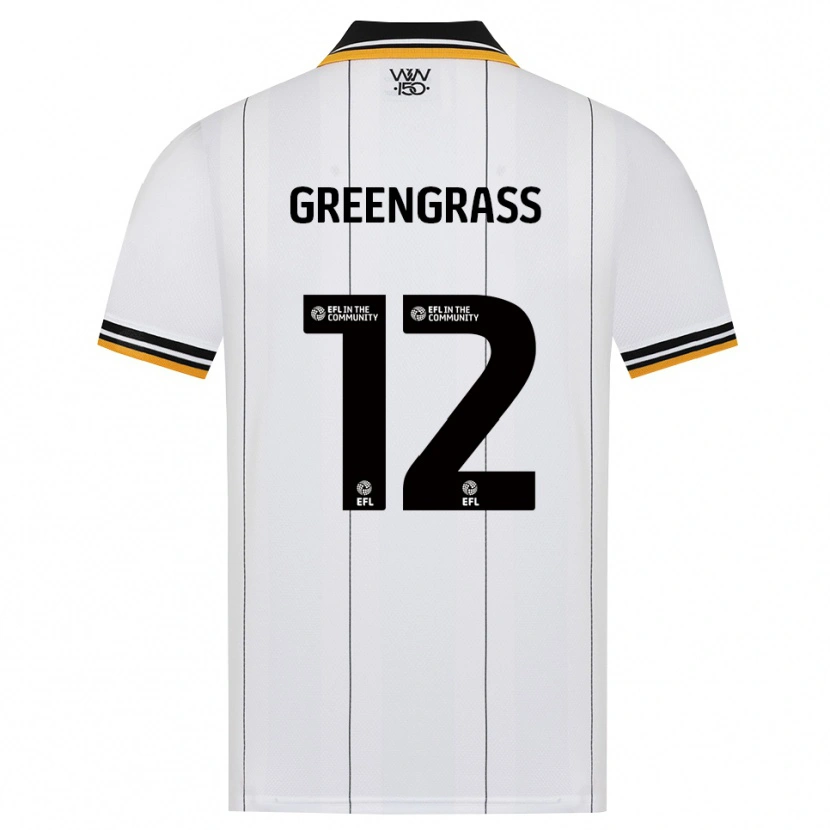 Danxen Damen Charlotte Greengrass #12 Orange Weiß Schwarz Auswärtstrikot Trikot 2026/27 T-Shirt Österreich