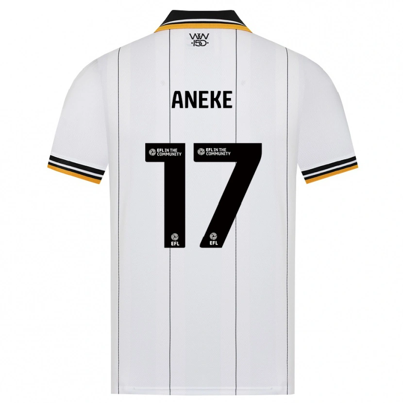 Danxen Damen Aaron Aneke #17 Orange Weiß Schwarz Auswärtstrikot Trikot 2026/27 T-Shirt Österreich