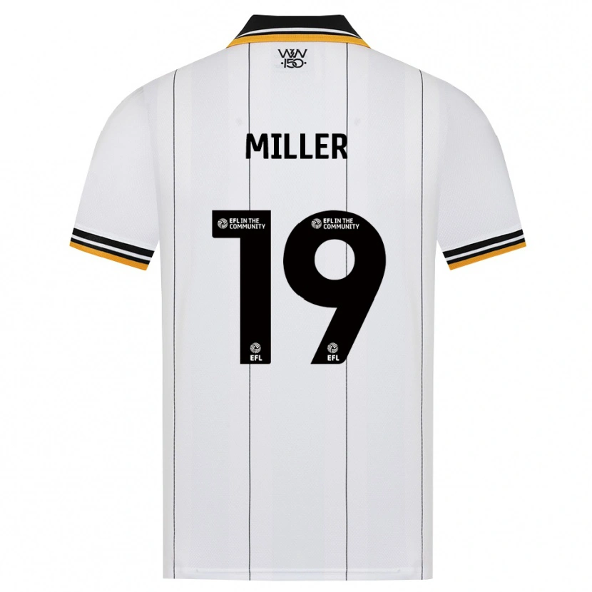 Danxen Damen Ali Miller #19 Orange Weiß Schwarz Auswärtstrikot Trikot 2026/27 T-Shirt Österreich