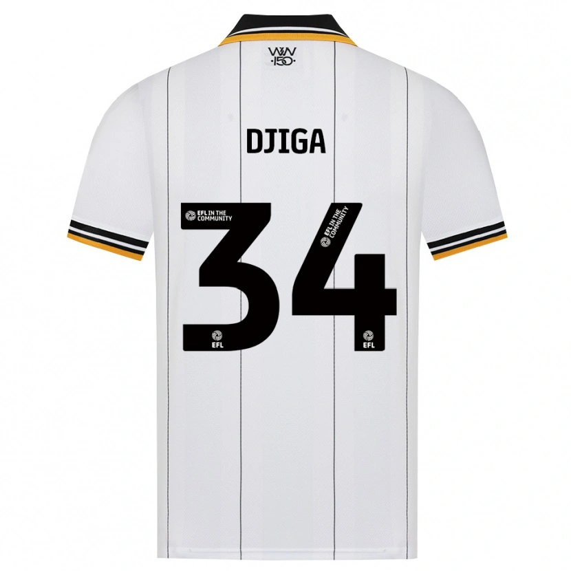 Danxen Damen Nasser Djiga #34 Orange Weiß Schwarz Auswärtstrikot Trikot 2026/27 T-Shirt Österreich