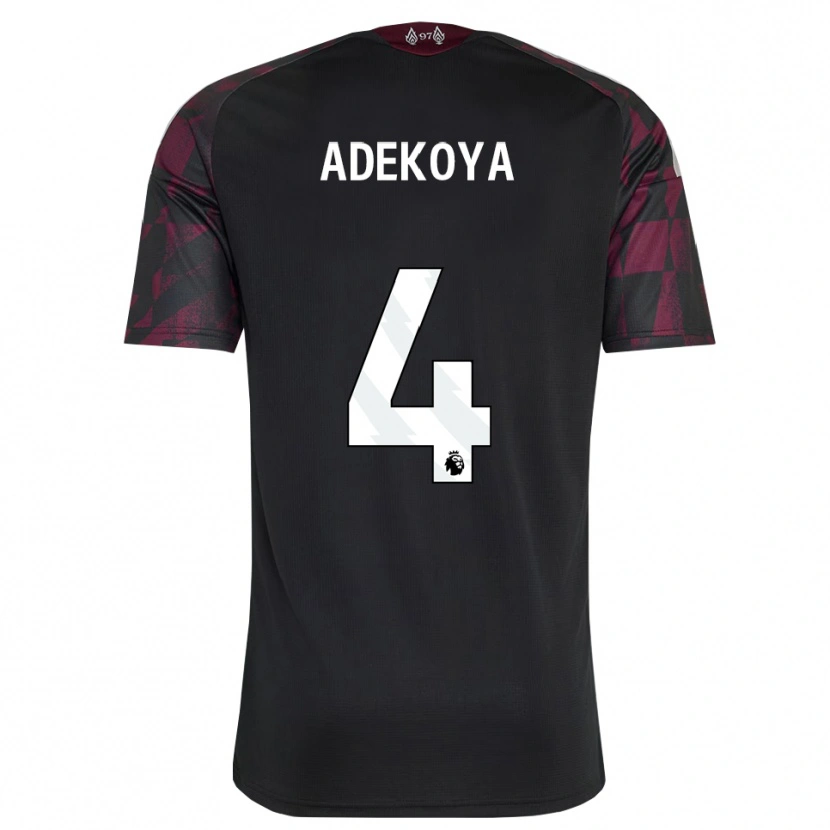 Danxen Damen Noah Adekoya #4 Schwarz Weiß Violett Ausweichtrikot Trikot 2026/27 T-Shirt Österreich