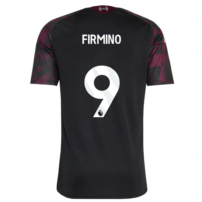 Danxen Damen Roberto Firmino #9 Schwarz Weiß Violett Ausweichtrikot Trikot 2026/27 T-Shirt Österreich