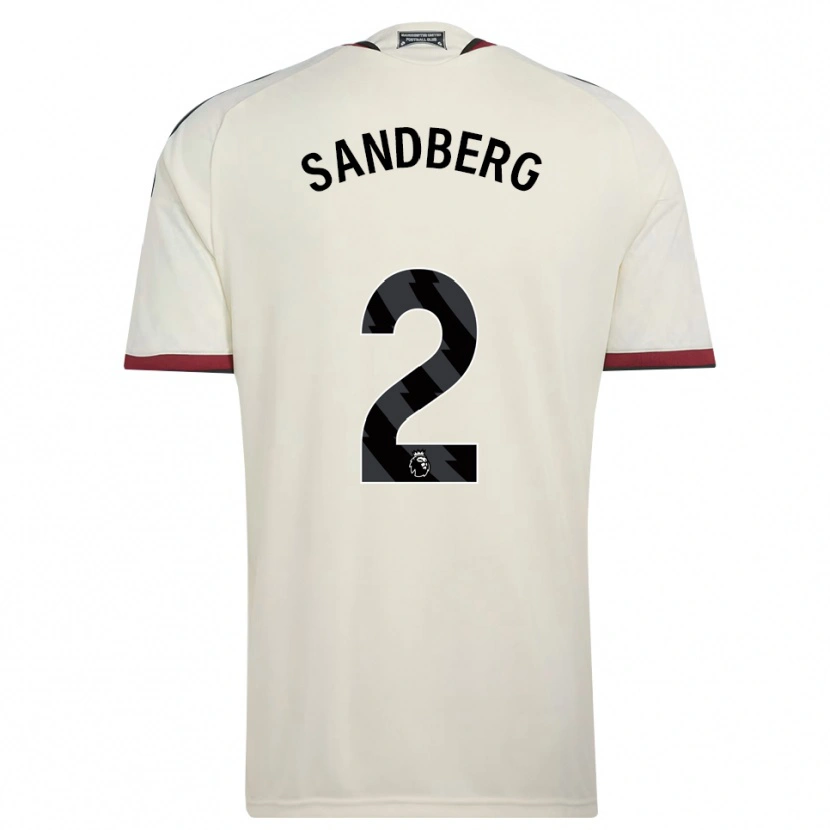 Danxen Damen Anna Sandberg #2 Beige Schwarz Rot Ausweichtrikot Trikot 2026/27 T-Shirt Österreich
