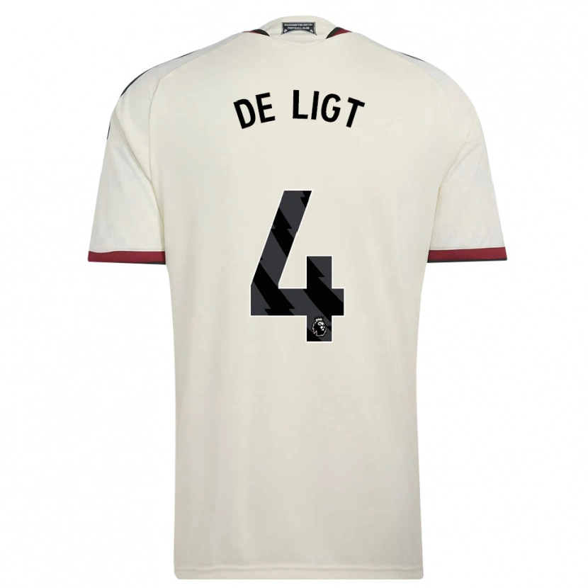 Danxen Damen Matthijs De Ligt #4 Beige Schwarz Rot Ausweichtrikot Trikot 2026/27 T-Shirt Österreich
