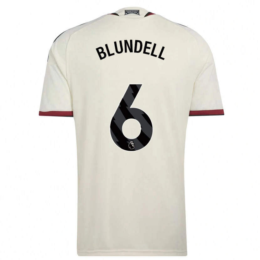 Danxen Damen Hannah Blundell #6 Beige Schwarz Rot Ausweichtrikot Trikot 2026/27 T-Shirt Österreich