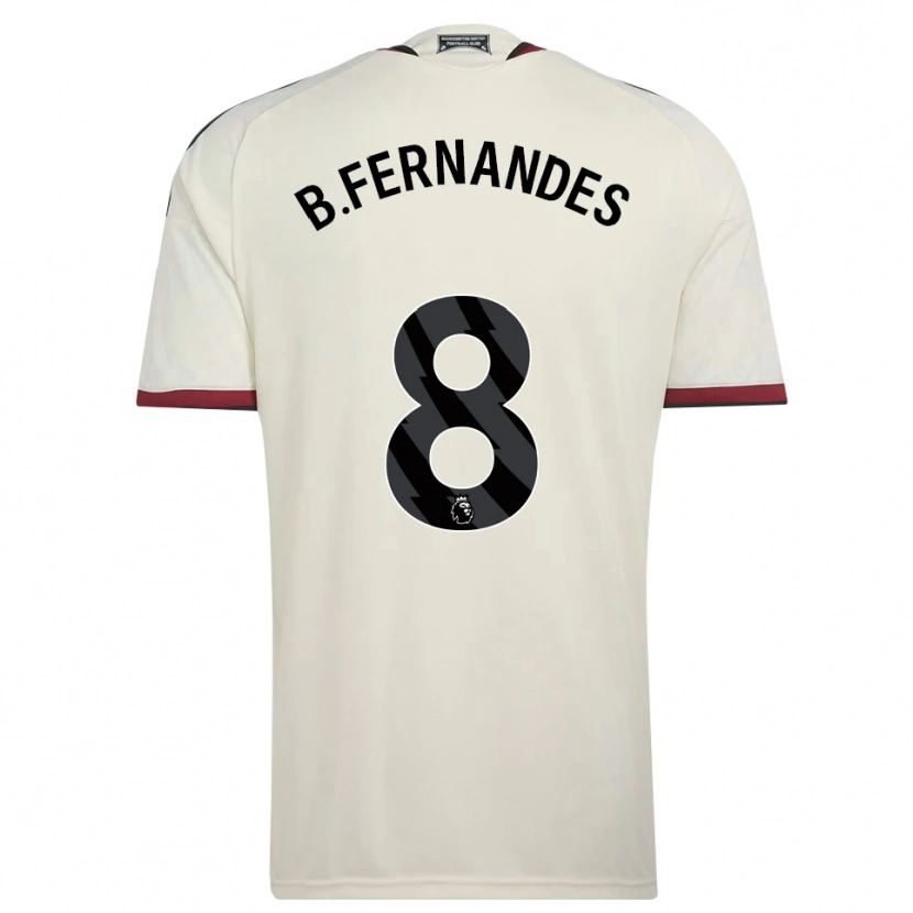Danxen Damen Bruno Fernandes #8 Beige Schwarz Rot Ausweichtrikot Trikot 2026/27 T-Shirt Österreich