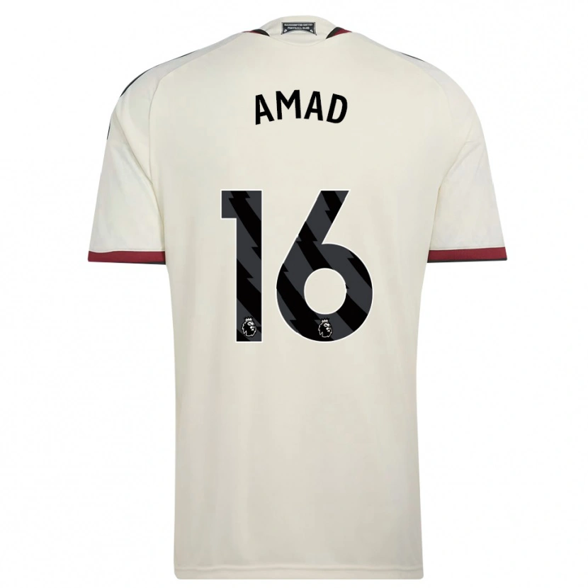 Danxen Damen Amad Diallo #16 Beige Schwarz Rot Ausweichtrikot Trikot 2026/27 T-Shirt Österreich