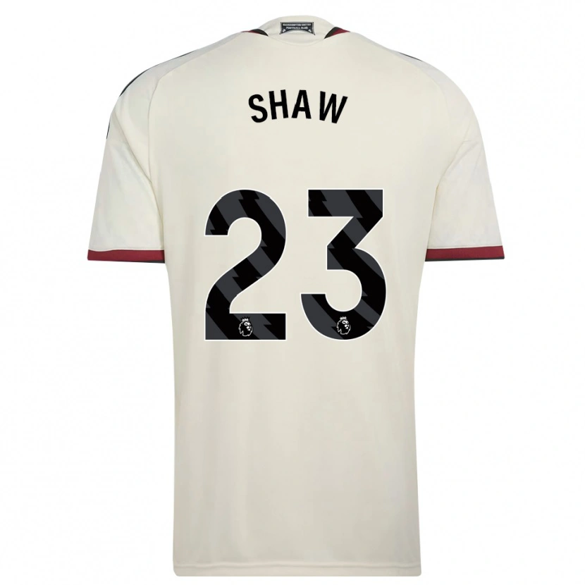 Danxen Damen Luke Shaw #23 Beige Schwarz Rot Ausweichtrikot Trikot 2026/27 T-Shirt Österreich