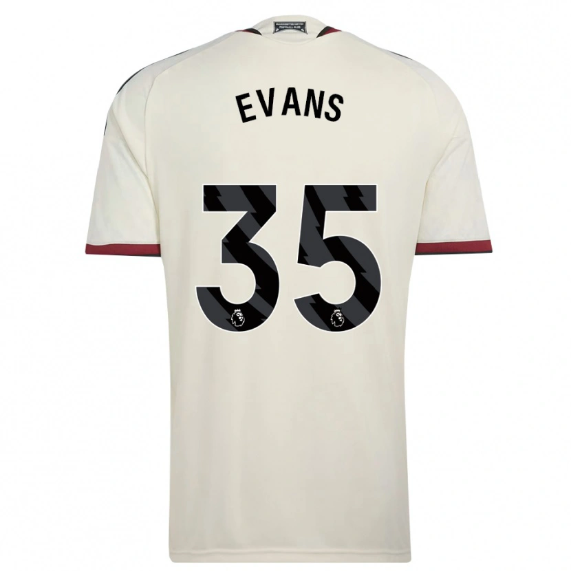 Danxen Damen Jonny Evans #35 Beige Schwarz Rot Ausweichtrikot Trikot 2026/27 T-Shirt Österreich