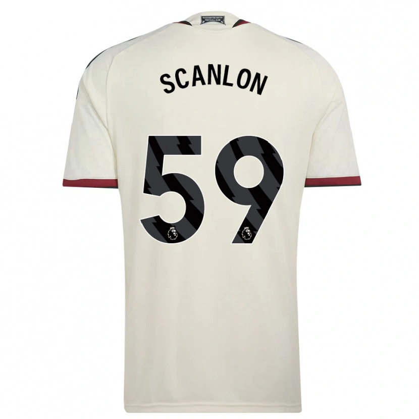 Danxen Damen James Scanlon #59 Beige Schwarz Rot Ausweichtrikot Trikot 2026/27 T-Shirt Österreich