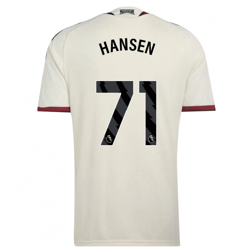 Danxen Damen Isak Hansen-Aaroen #71 Beige Schwarz Rot Ausweichtrikot Trikot 2026/27 T-Shirt Österreich