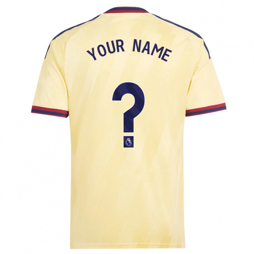 Danxen Damen Ihren Namen #0 Hell Gelb Mitternachtsblau Ausweichtrikot Trikot 2026/27 T-Shirt Österreich