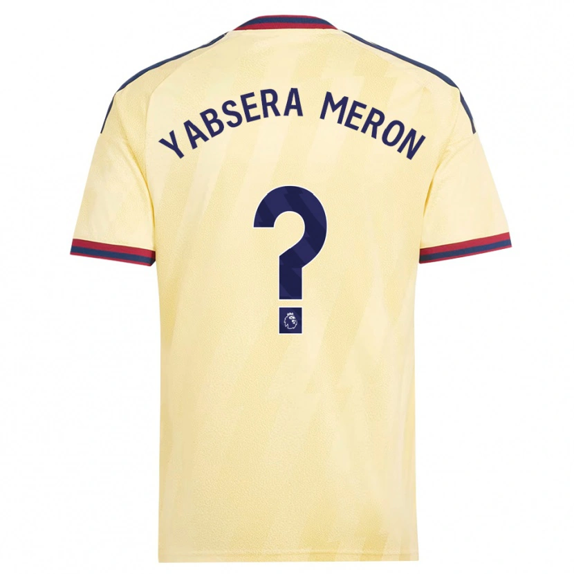 Danxen Damen Yabsera Meron #0 Hell Gelb Mitternachtsblau Ausweichtrikot Trikot 2026/27 T-Shirt Österreich