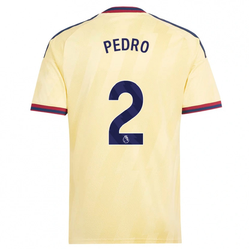 Danxen Damen Angelinou Pedro #2 Hell Gelb Mitternachtsblau Ausweichtrikot Trikot 2026/27 T-Shirt Österreich