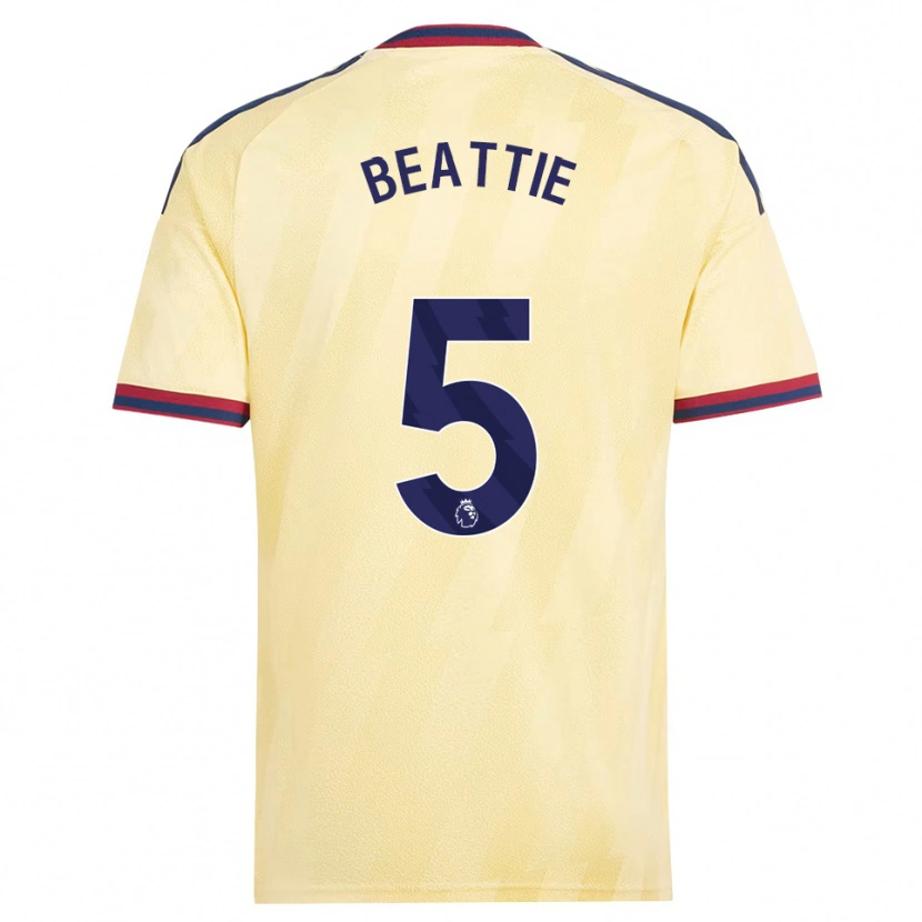 Danxen Damen Jen Beattie #5 Hell Gelb Mitternachtsblau Ausweichtrikot Trikot 2026/27 T-Shirt Österreich