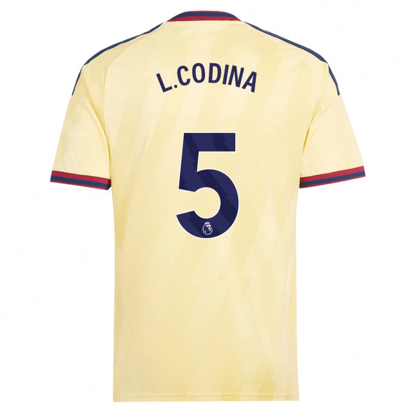 Danxen Damen Laia Codina #5 Hell Gelb Mitternachtsblau Ausweichtrikot Trikot 2026/27 T-Shirt Österreich