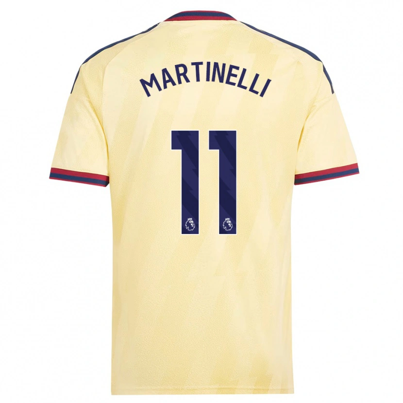 Danxen Damen Gabriel Martinelli #11 Hell Gelb Mitternachtsblau Ausweichtrikot Trikot 2026/27 T-Shirt Österreich