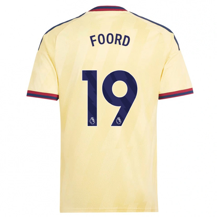 Danxen Damen Caitlin Foord #19 Hell Gelb Mitternachtsblau Ausweichtrikot Trikot 2026/27 T-Shirt Österreich