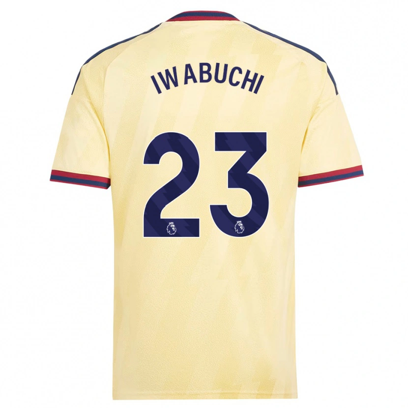 Danxen Damen Mana Iwabuchi #23 Hell Gelb Mitternachtsblau Ausweichtrikot Trikot 2026/27 T-Shirt Österreich