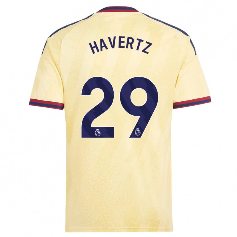 Danxen Damen Kai Havertz #29 Hell Gelb Mitternachtsblau Ausweichtrikot Trikot 2026/27 T-Shirt Österreich