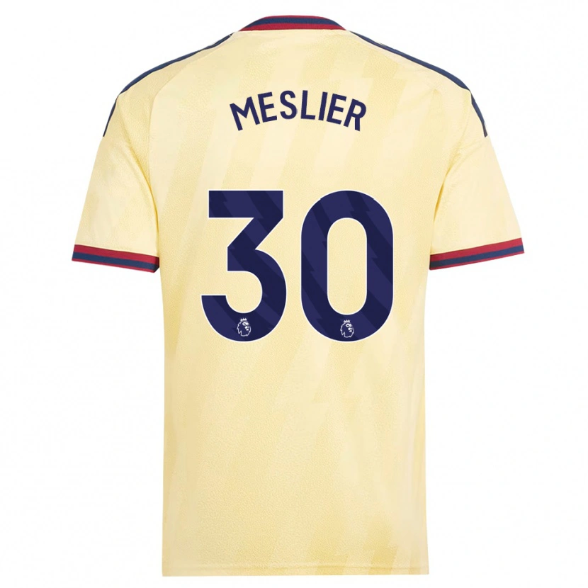 Danxen Damen Illan Meslier #30 Hell Gelb Mitternachtsblau Ausweichtrikot Trikot 2026/27 T-Shirt Österreich