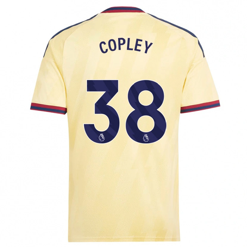 Danxen Damen Louie Copley #38 Hell Gelb Mitternachtsblau Ausweichtrikot Trikot 2026/27 T-Shirt Österreich