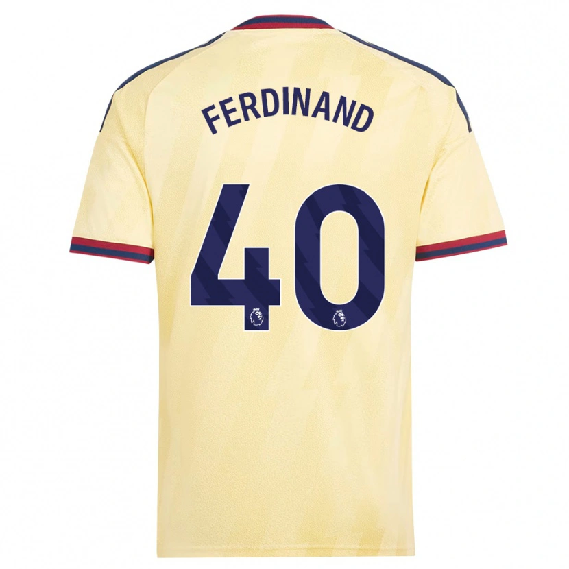 Danxen Damen Seb Ferdinand #40 Hell Gelb Mitternachtsblau Ausweichtrikot Trikot 2026/27 T-Shirt Österreich