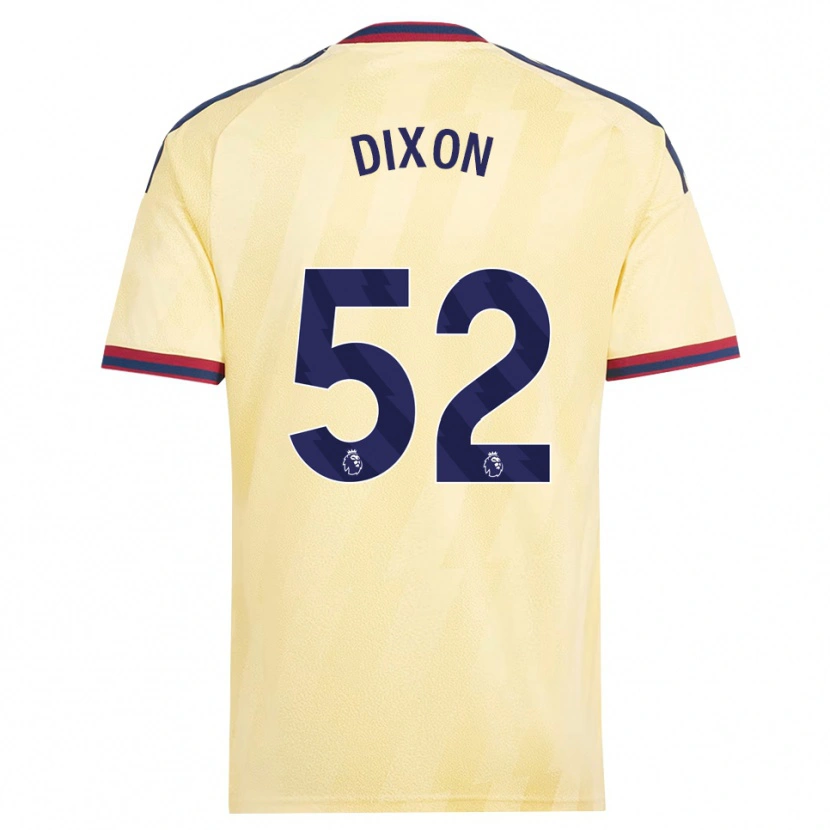 Danxen Damen Jaden Dixon #52 Hell Gelb Mitternachtsblau Ausweichtrikot Trikot 2026/27 T-Shirt Österreich