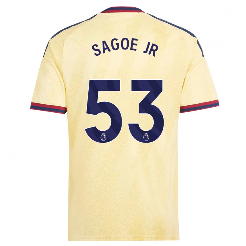 Danxen Damen Charles Sagoe Jr #53 Hell Gelb Mitternachtsblau Ausweichtrikot Trikot 2026/27 T-Shirt Österreich