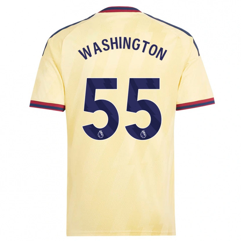 Danxen Damen Marcell Washington #55 Hell Gelb Mitternachtsblau Ausweichtrikot Trikot 2026/27 T-Shirt Österreich