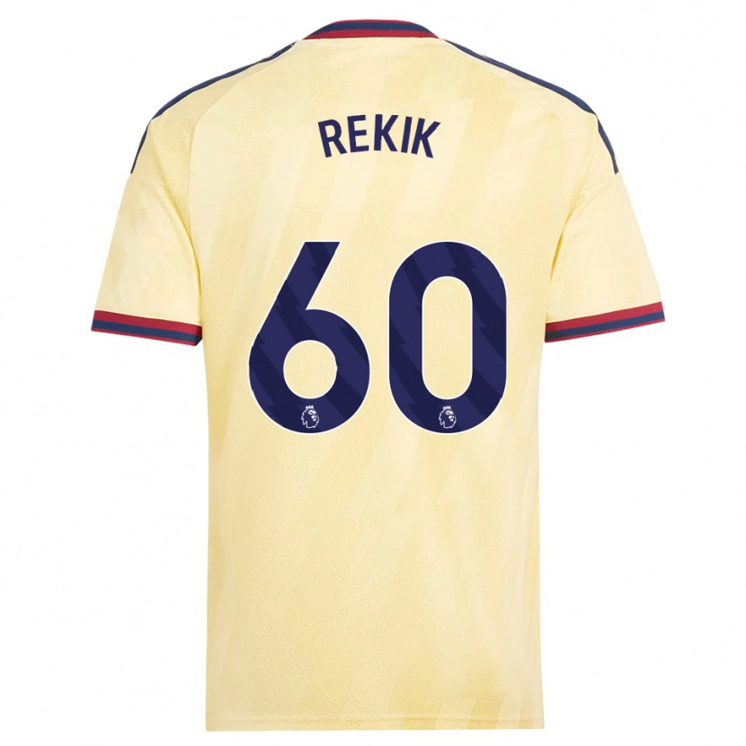 Danxen Damen Omar Rekik #60 Hell Gelb Mitternachtsblau Ausweichtrikot Trikot 2026/27 T-Shirt Österreich