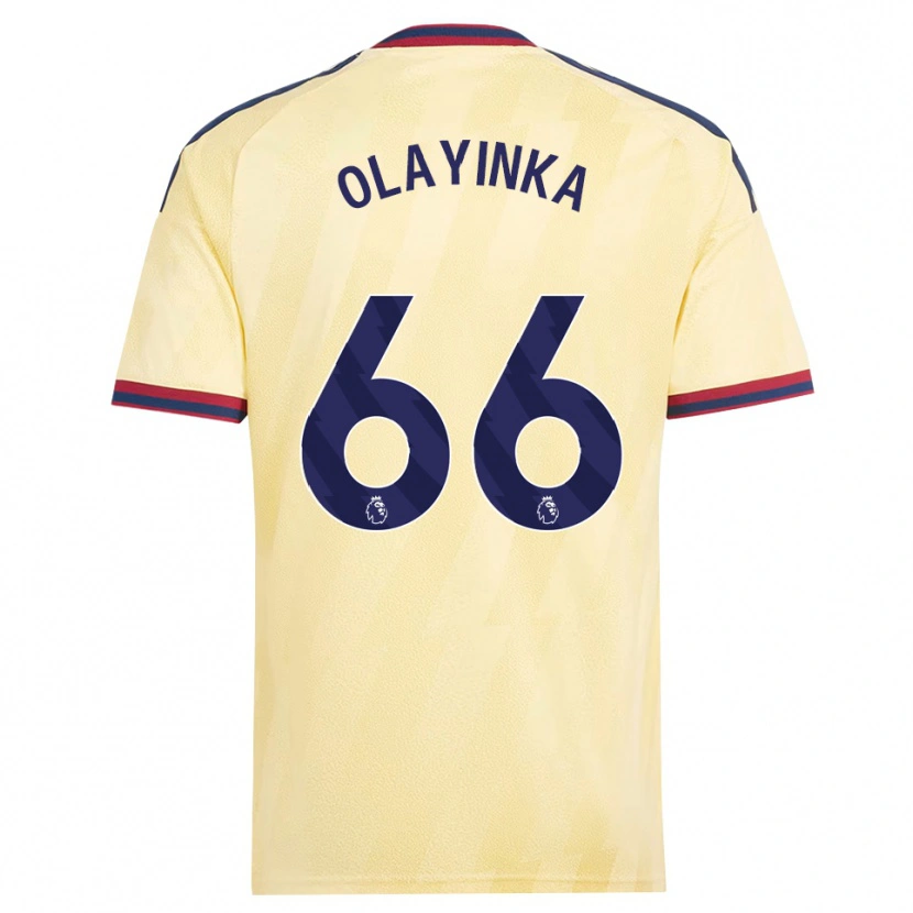 Danxen Damen James Olayinka #66 Hell Gelb Mitternachtsblau Ausweichtrikot Trikot 2026/27 T-Shirt Österreich