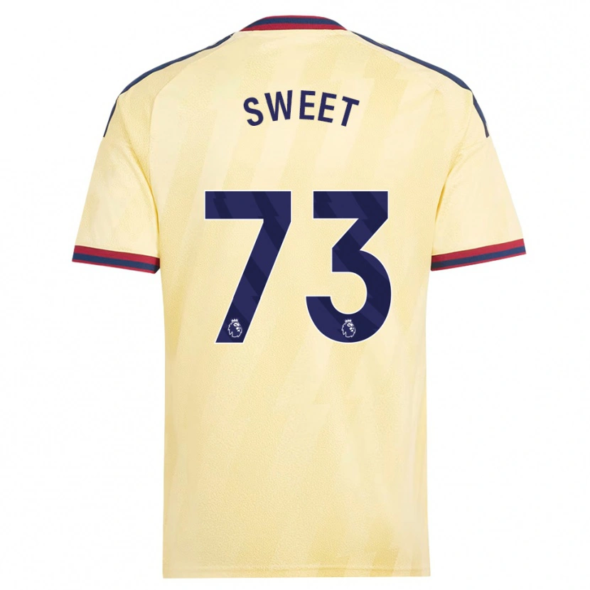 Danxen Damen James Sweet #73 Hell Gelb Mitternachtsblau Ausweichtrikot Trikot 2026/27 T-Shirt Österreich