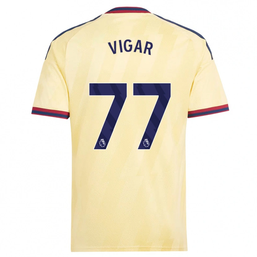 Danxen Damen Billy Vigar #77 Hell Gelb Mitternachtsblau Ausweichtrikot Trikot 2026/27 T-Shirt Österreich