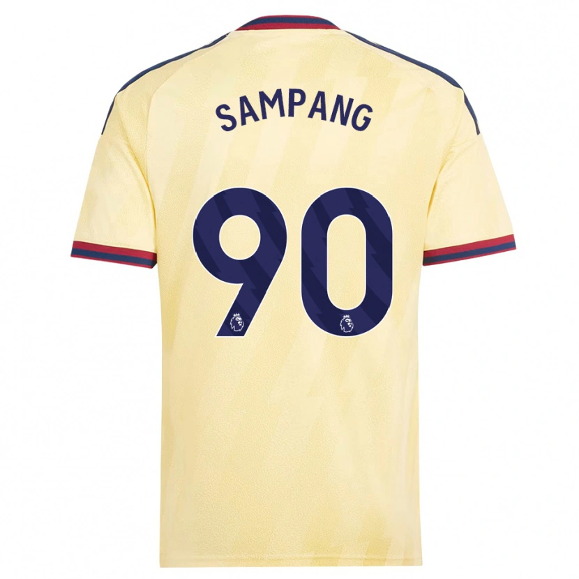 Danxen Damen Saurap Sampang #90 Hell Gelb Mitternachtsblau Ausweichtrikot Trikot 2026/27 T-Shirt Österreich